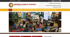 Desktop Screenshot of k12espanola.org